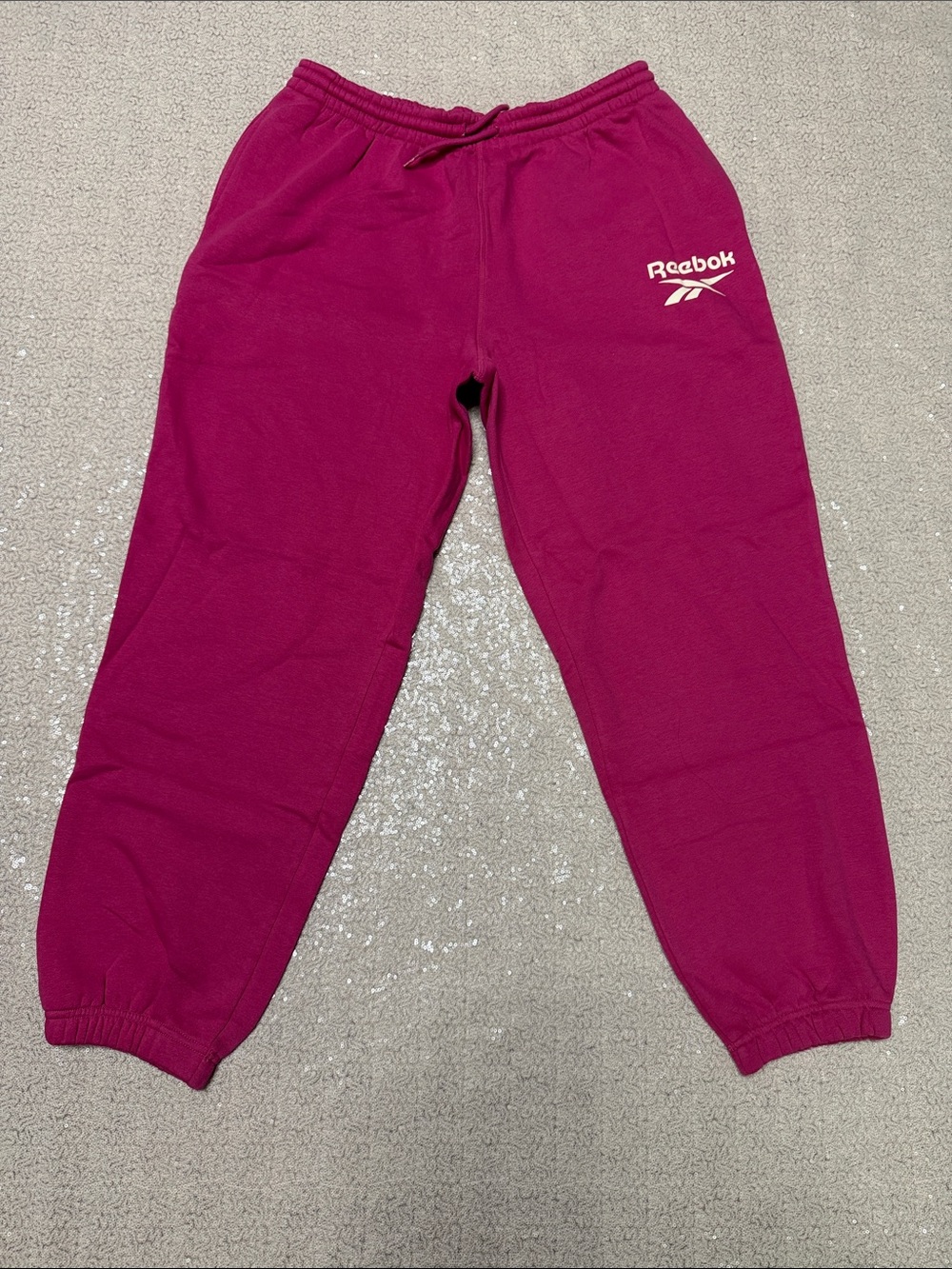 NWT Reebok Jogger Women Size XL Pink